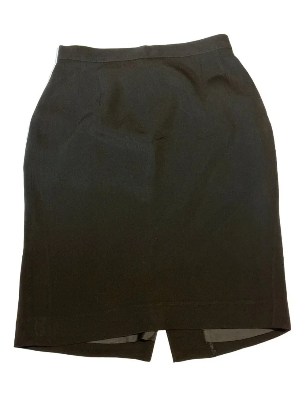Black Skirt Short Mini 4 Italy Giorgio Armani Le Collezioni Silk Timeless